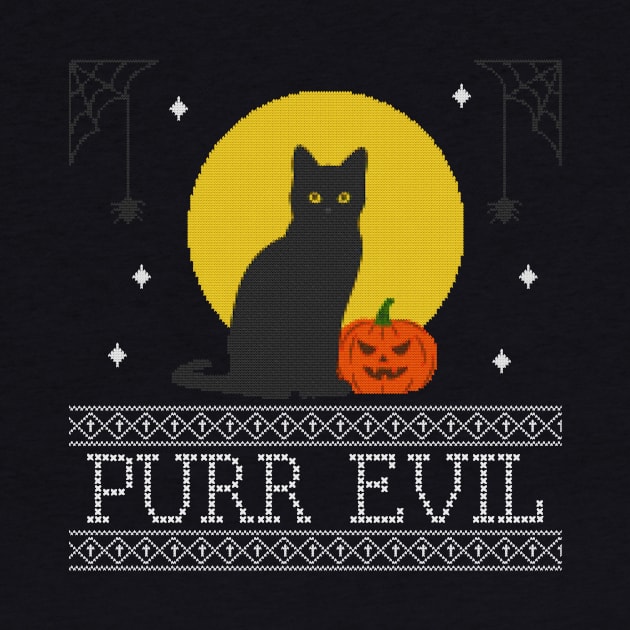 Purr evil by Biddie Gander Designs